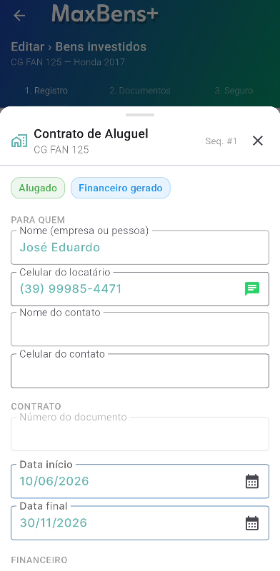 Contrato de Aluguel