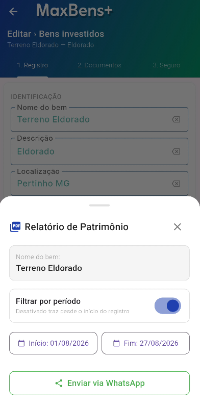 Relatório em PDF