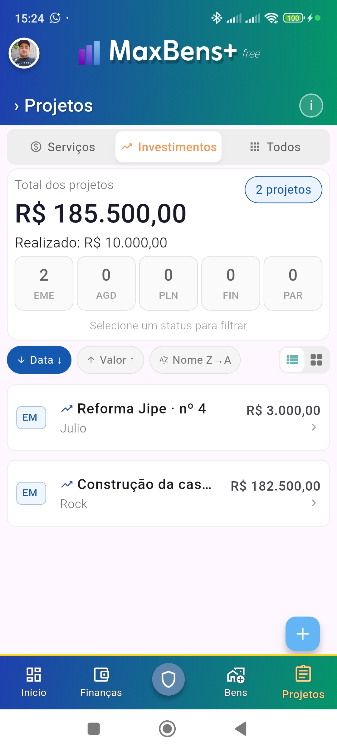 Projetos